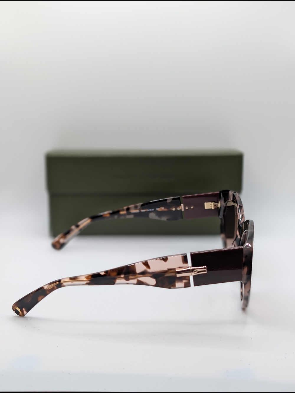 NWT Longchamp Rose Havana Cat Eye Sunglasses LO722S Case & Cloth Included - Picture 6 of 7